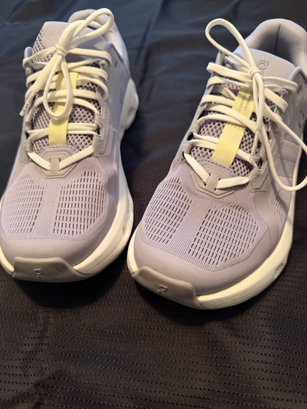 On Cloud 2 Running Women's Cloud Sneakers in Lavender with Cream Accents - Picture 6 of 15